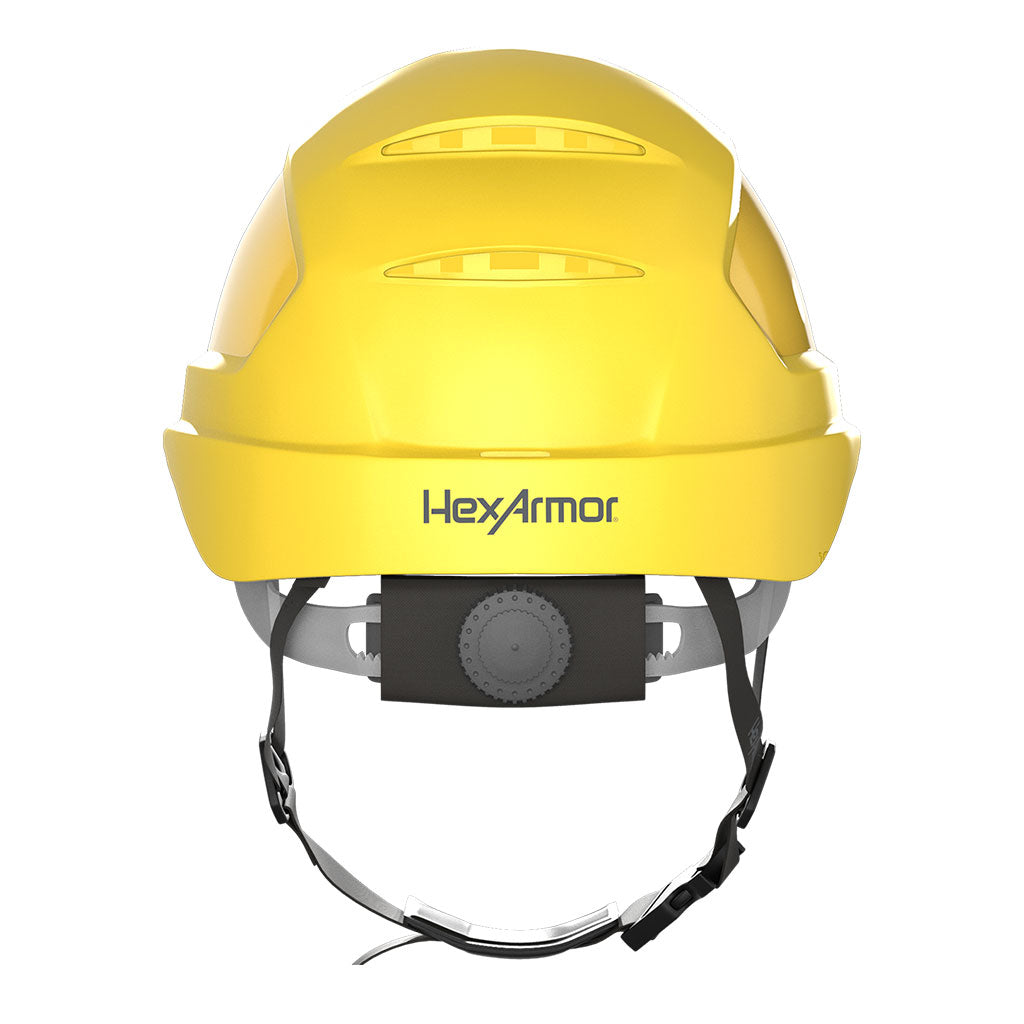 Ceros XP450AE hi-vis yellow rearview image