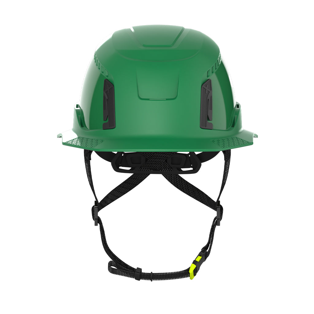 Ceros XT400 with Mips safety system in green front view image