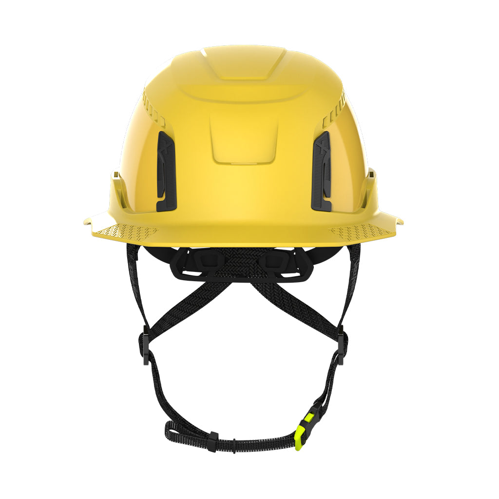 Ceros XT400 with Mips safety system in yellow front view image