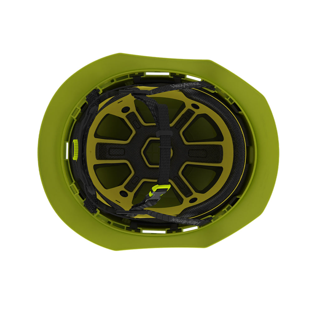 Ceros XT400 with Mips safety system in hi-vis yellow suspension image