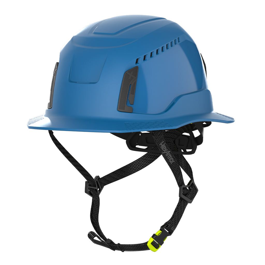 Ceros® XT400 vented, full brim hard hat | SafetyGloves