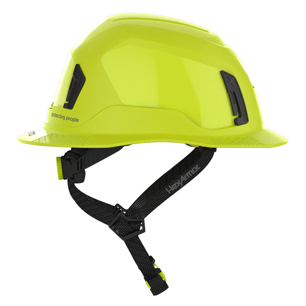 Ceros XT400E hi-vis yellow sideview image