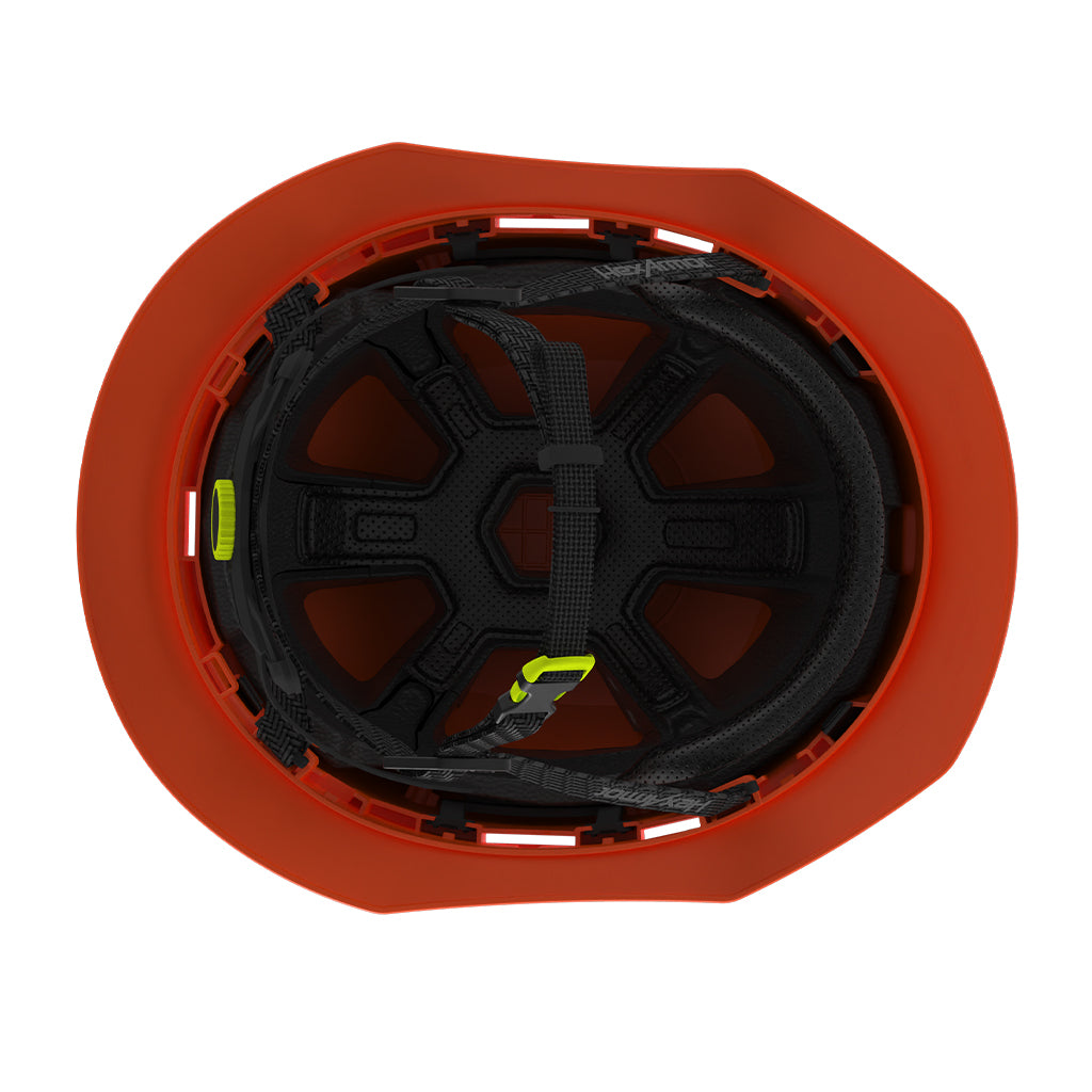 Ceros XT400E hi-vis orange suspension image