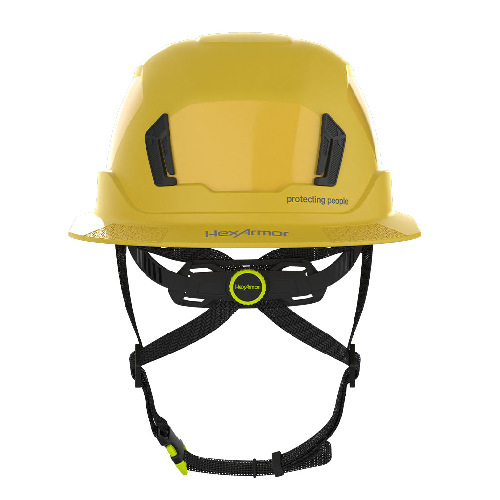 Ceros XT400E with Mips safety system in yellow rear view image