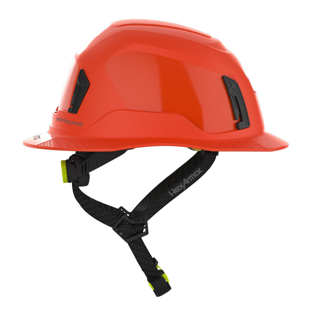 Ceros XT400E with Mips safety system in orange sideview image