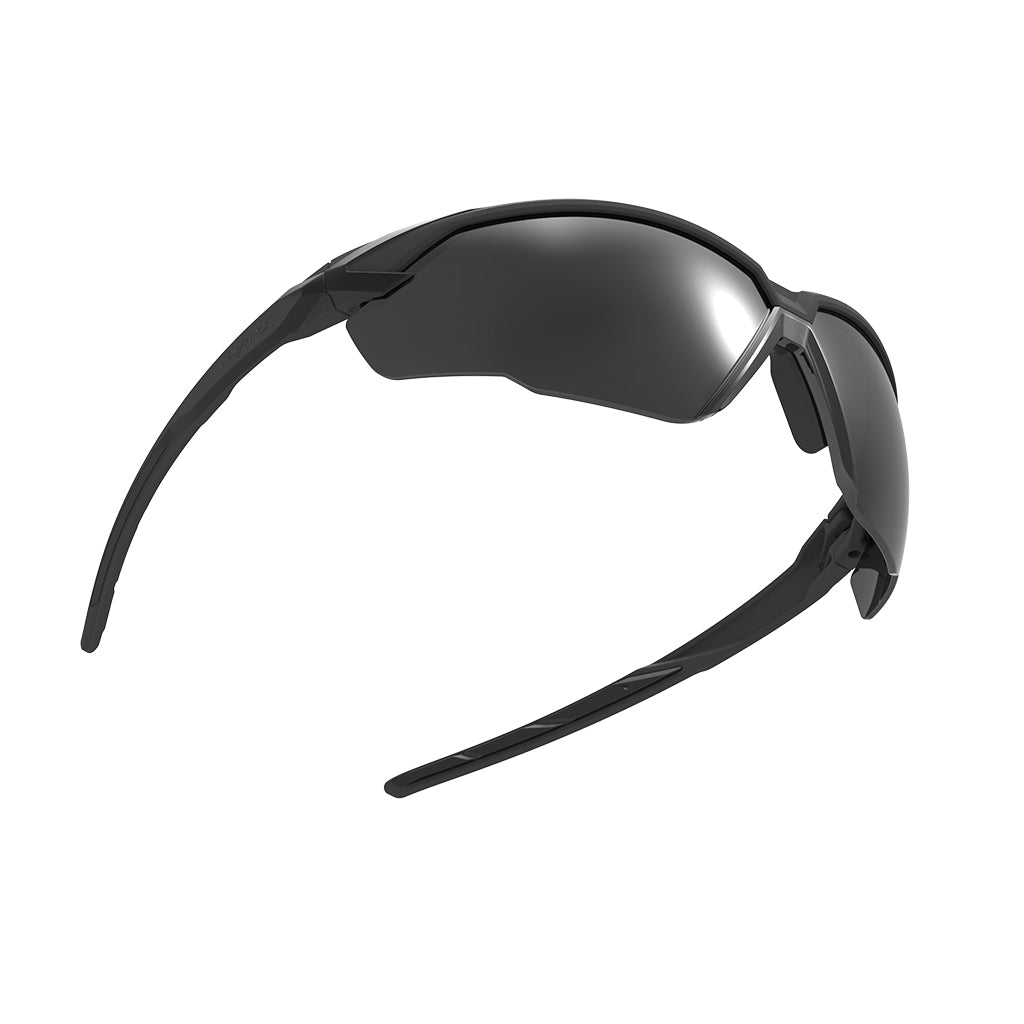 X1 weld shade safety glasses showcasing the wide field of vision.