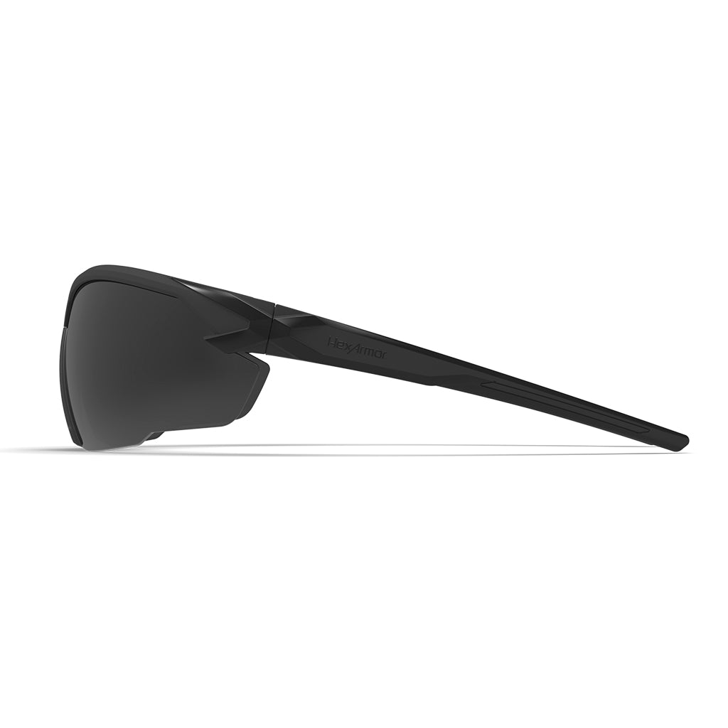 X1 weld shade safety glasses side view
